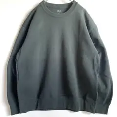 UNIQLO:C オーバーサイズスウェットシャツ ダークグリーン　L 男女兼用
