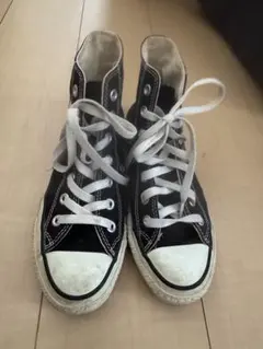 CONVERSE ALLSTARハイカットシャークソール 23.5㎝ ブラック