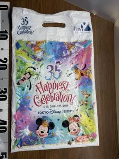 ディズニー　ショッパー　ショッピングバッグ　買い物袋　35周年限定　2018