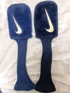 Nike ネイビー ヘッドカバー 2個セット
