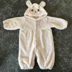うさぎ耳付きロンパース 50〜70
