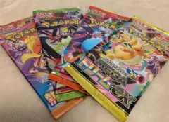 ポケモンカード、メガドリーム、ムニキスゼロ他未開封計4パック
