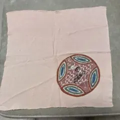 帛紗　袱紗　ふくさ　小風呂敷　正絹　淡い桃色　毬のデザイン