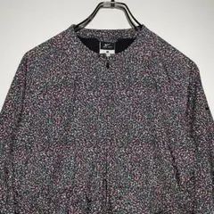 NIKE ナイキ　ナイロンジャケット　サイズL ブルゾン　総柄　ドット　古着