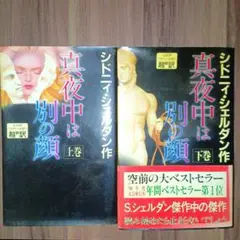 真夜中は別の顔 上下巻 セット シドニー・シェルダン アカデミー出版