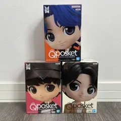 【TinyTan】Qposketフィギュア ジョングク3体セット