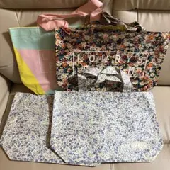 ローリーズファーム　ショッパー　4枚セット