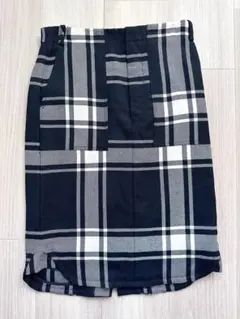 Beauty&Youth united arrowsウールチェックタイトスカート