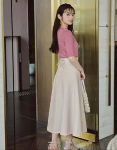 プロポーションボディドレッシング　バックレースマーメイドスカート