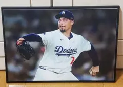LAドジャース Bスネル MLB！A3サイズポスターフレーム付き