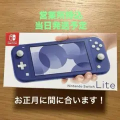Nintendo Switch Lite ブルー 本体
