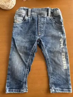 DIESEL ブルーデニム　ロゴ入　12M