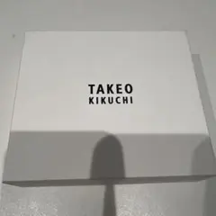 TAKEO KIKUCHI 二つ折り財布 ネイビー 未使用