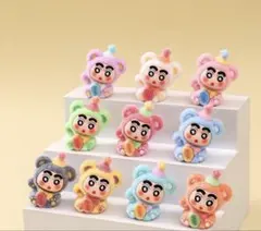 クレヨンしんちゃん　ミニフィギュア　10体セット