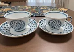 Richard Ginori カップ＆ソーサー 2客セット 6点 Richard Ginori カップ＆ソーサー 2客セット - メルカリ