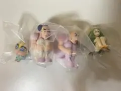 クレヨンしんちゃん　ヘンダーランド　ガチャガチャ　まちぼうけ　4体セット