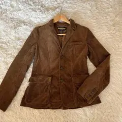 希少✨ラルフローレンラグビー コーデュロイ テーラード ジャケット 男女兼用