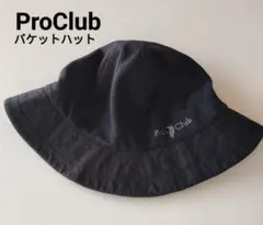 【値下げ】ProClub ポロクラブ バケットハット 黒