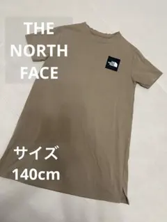 THE NORTH FACE ベージュ Tシャツワンピース 140cm