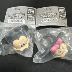 ディズニーキャラクター ファッションリングコレクション ミッキー＆ミニー　ガチャ