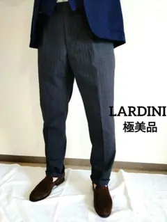 ​【極美品】LARDINI ラルディーニ イタリア製 ウールスラックス 48のサムネイル