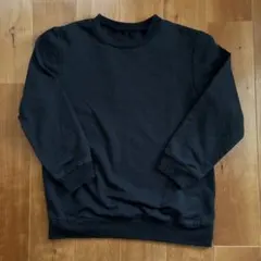 ブラック トレーナー　140