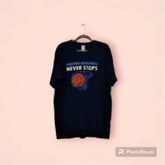 GILDAN ギルダン 紺色 半袖Tシャツ サイズXL バスケット YA4113