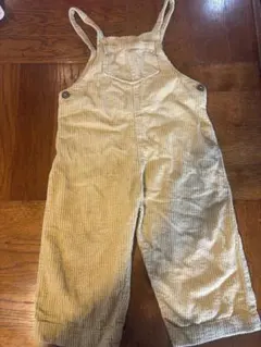 ZARA コーデュロイサロペット　オーバーオール　2-3year