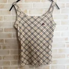 バーバリー　Burberry ノバチェック　キャミソール　タンクトップ　リボンのサムネイル