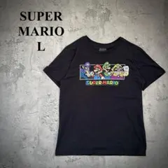 【SUPER MARIO】スーパーマリオ（L）ゲームTシャツ＊キャラT＊任天堂