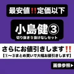 小島健 切り抜き③gアクスタ はぴぬい runway 公式写真 トレカ ちびぬい