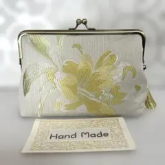 がま口　通帳　母子手帳　お薬手帳ケース　コスメポーチ　ハンドメイド