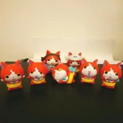 妖怪ウォッチ指人形ソフビフィギュア7体