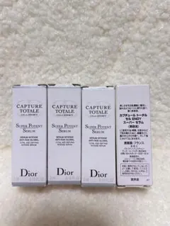 DiorカプチュールトータルセルENGYスーパーセラム 3ml×4本美容液試供品
