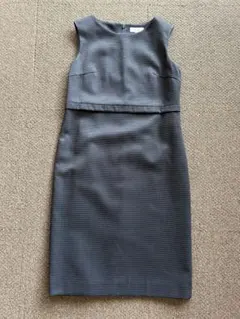 BEAUTY&YOUTH ネイビーノースリーブワンピース S