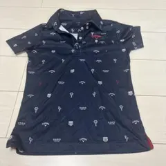 Callaway ポロシャツ ネイビー 総柄 半袖のサムネイル