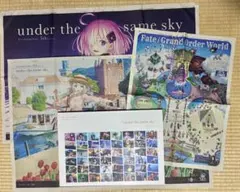 Fate/Grand Order 5周年記念画集＋新聞紙広告　マシュ・マリー
