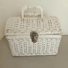 バスケット　藤編み　かご、トランク、バック