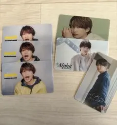 なにわ男子 藤原丈一郎 クリアソロカード