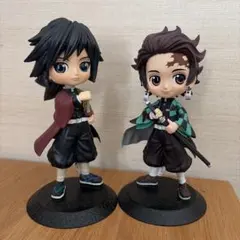 【美品】Qposket 鬼滅の刃　竈門炭治郎　冨岡義勇　フィギュア 2体セット