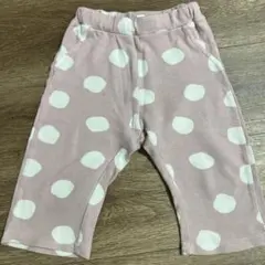 ドット柄 ハーフパンツ ピンク 100cm