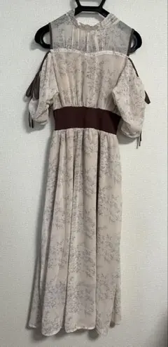 【6/16まで限定‼️】PARK by Onewayオフショルワンピース ピンクのサムネイル