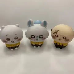 ココス×ちいかわ第4弾 ソフビ　ちいかわ、モモンガ、ラッコ