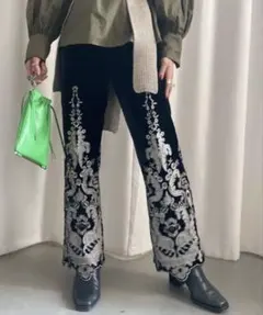 2026年最新】ameri flower print velour pantsの人気アイテム - メルカリ