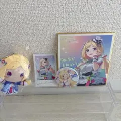 ホロライブ アキ・ローゼンタール グッズ まとめ売り 缶バッジ 色紙 他