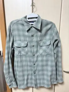 【激レア】50s PENDLETON オンブレチェックボードシャツ ウール