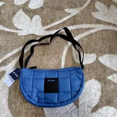 YONEX 青 ショルダーバッグ キルティング