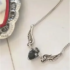 ⏩お値下げ中⏪S925ネックレス スターリングシルバーネックレス 天使の羽
