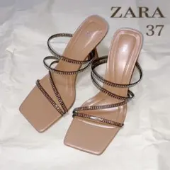 【エミ様】ZARA ストラップヒールサンダル