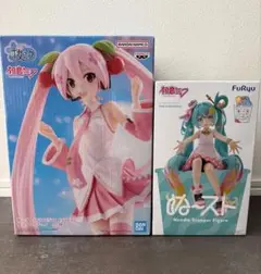 初音ミク 10th 桜ミク 2026 ぬーどるストッパー 2種セット - メルカリ